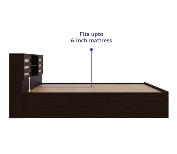 Caph King Storage Engineered Wood Bed - Image 2