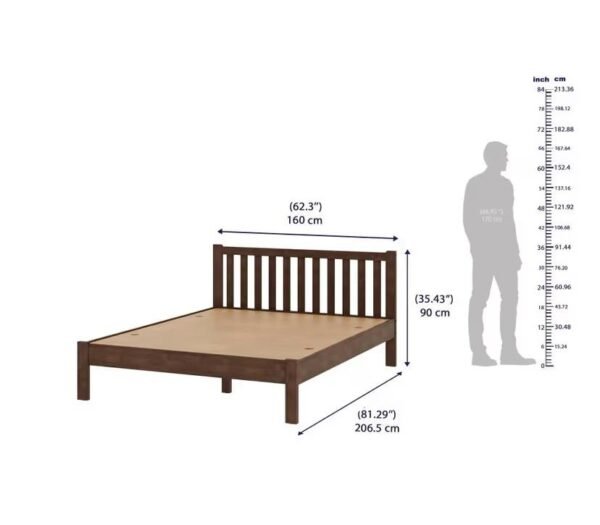 Santam Queen Non Storage Bed - Image 2