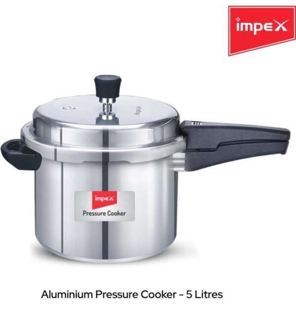 Impex ECO 5 Aluminium Pressure Cooker – 5 Litre