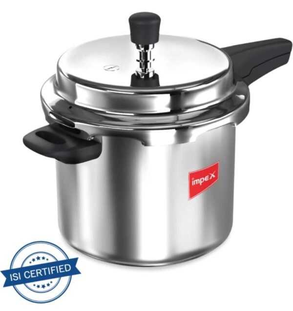 Impex Aluminium Pressure Cooker IFC 235 – Family Combo Pack (2L + 3L + 5L)