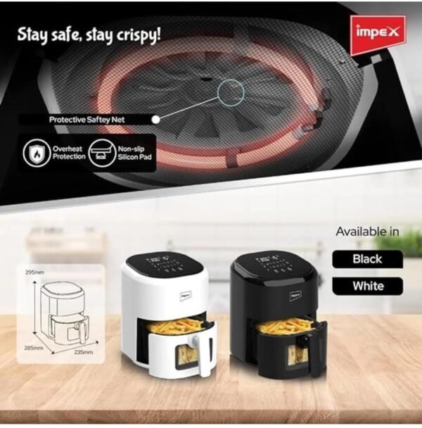 Impex Air Fryer Smart Fry DS45 - Image 3