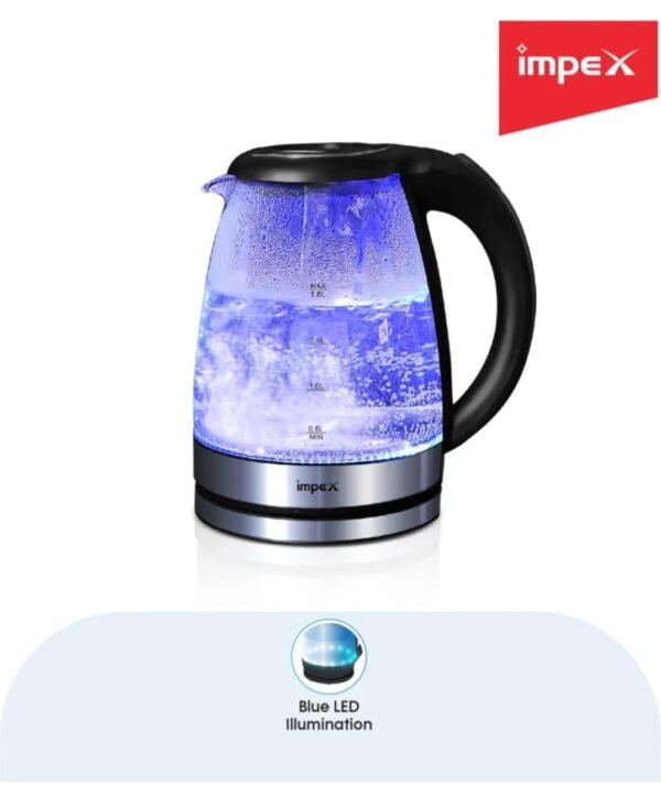 Impex Glass Electric Kettle (1.8L) - Image 2