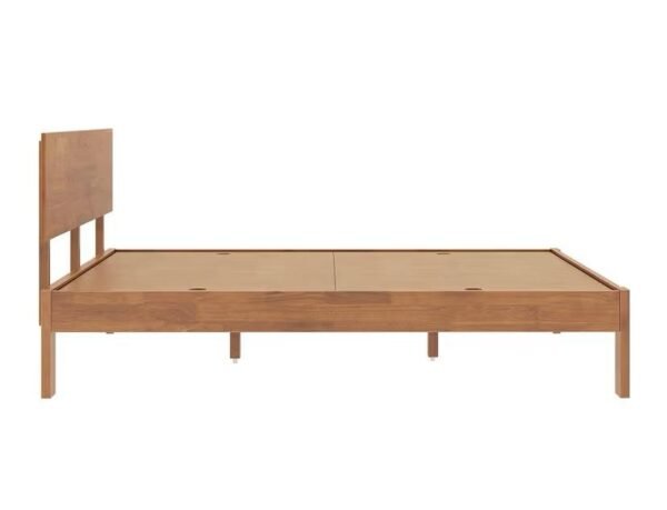 Rico Solid Wood Queen Size Without Storage Bed - Image 4