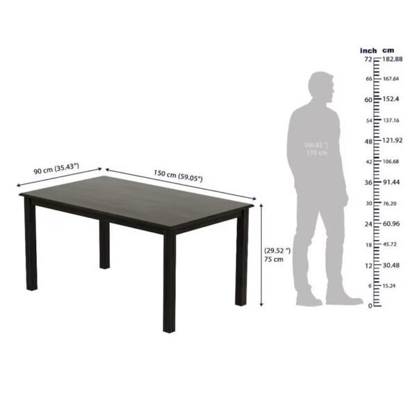 Cobbler 6 Seater Dining Set - Image 7